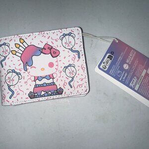 Hello Kitty 50th Anniversary Cake All-Over Print Funko Wallet NEW FAST SHIPPING